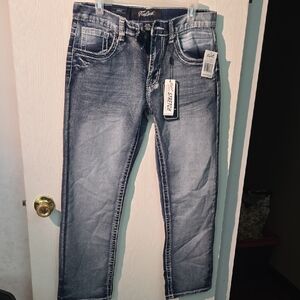 Blue Slim Fit Jeans for Men